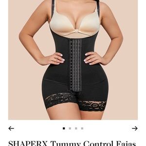 Shapers tummy control shaper wear bodysuit